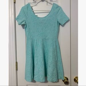 DIVIDED Seafoam Floral Dress